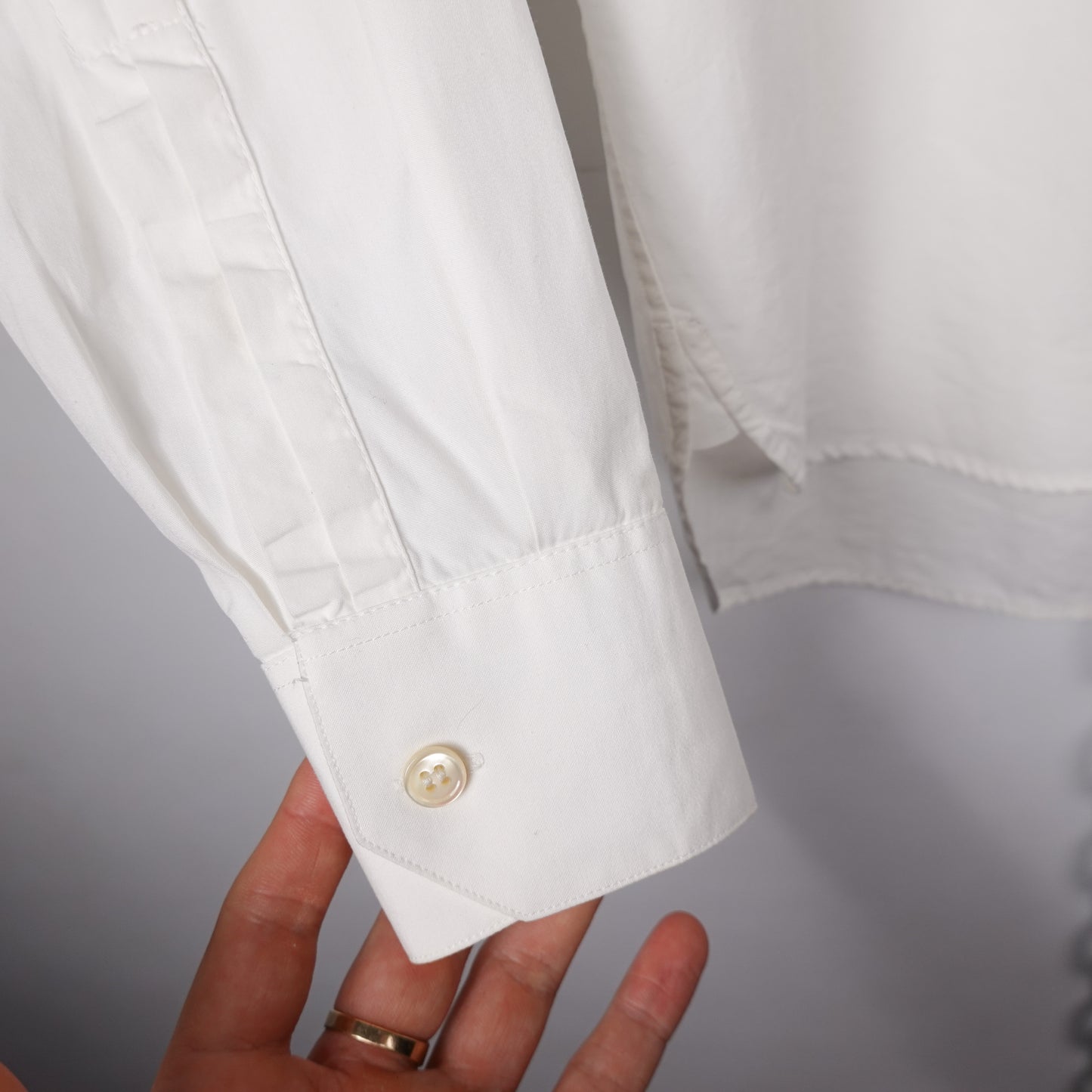 Saint Laurent Tuxedo Button Up Shirt - Size S