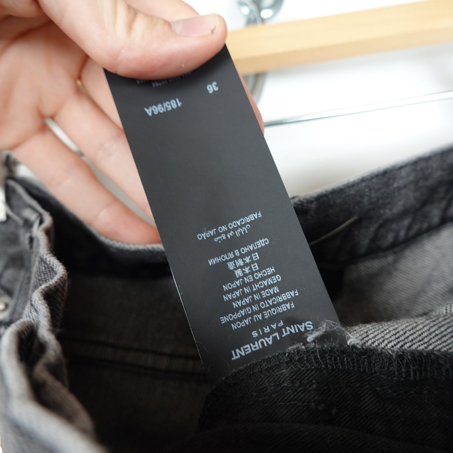 Saint Laurent Paris D18 Denim Pant - Size 36