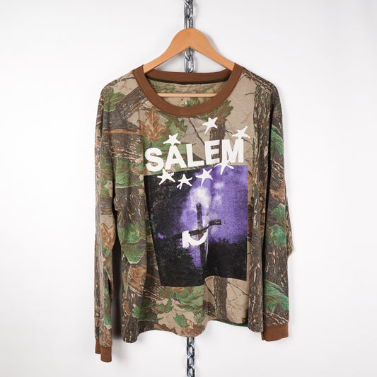 1990s Salem Real tree camo LS - XL