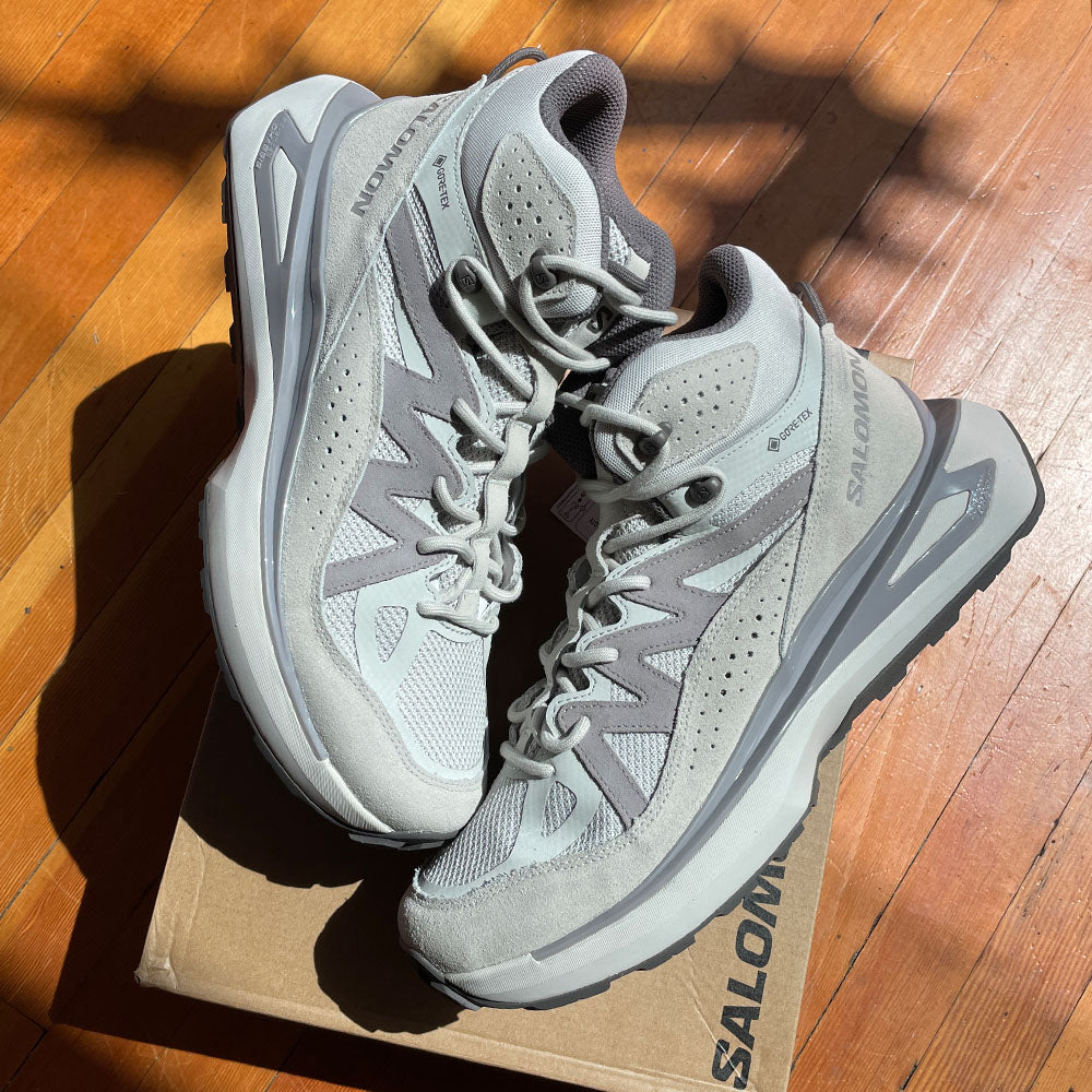 Salomon Odyssey ELMT Mid GORE-TEX Lunar Rock / Plum Kitten