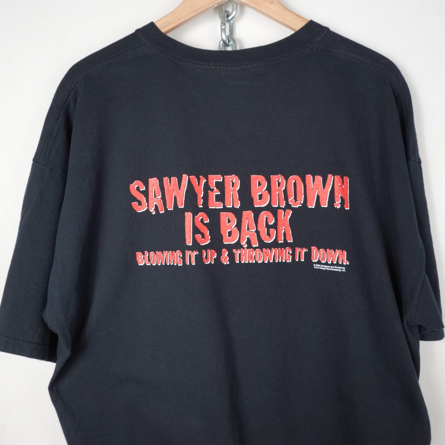 2005 Sawyer Brown Tee - Size XXL