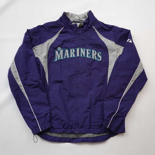 Vintage Mariners Majestic Windbreaker - Size M
