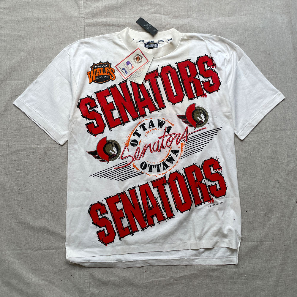 1992 Ottawa Senators AOP Tee - Size L