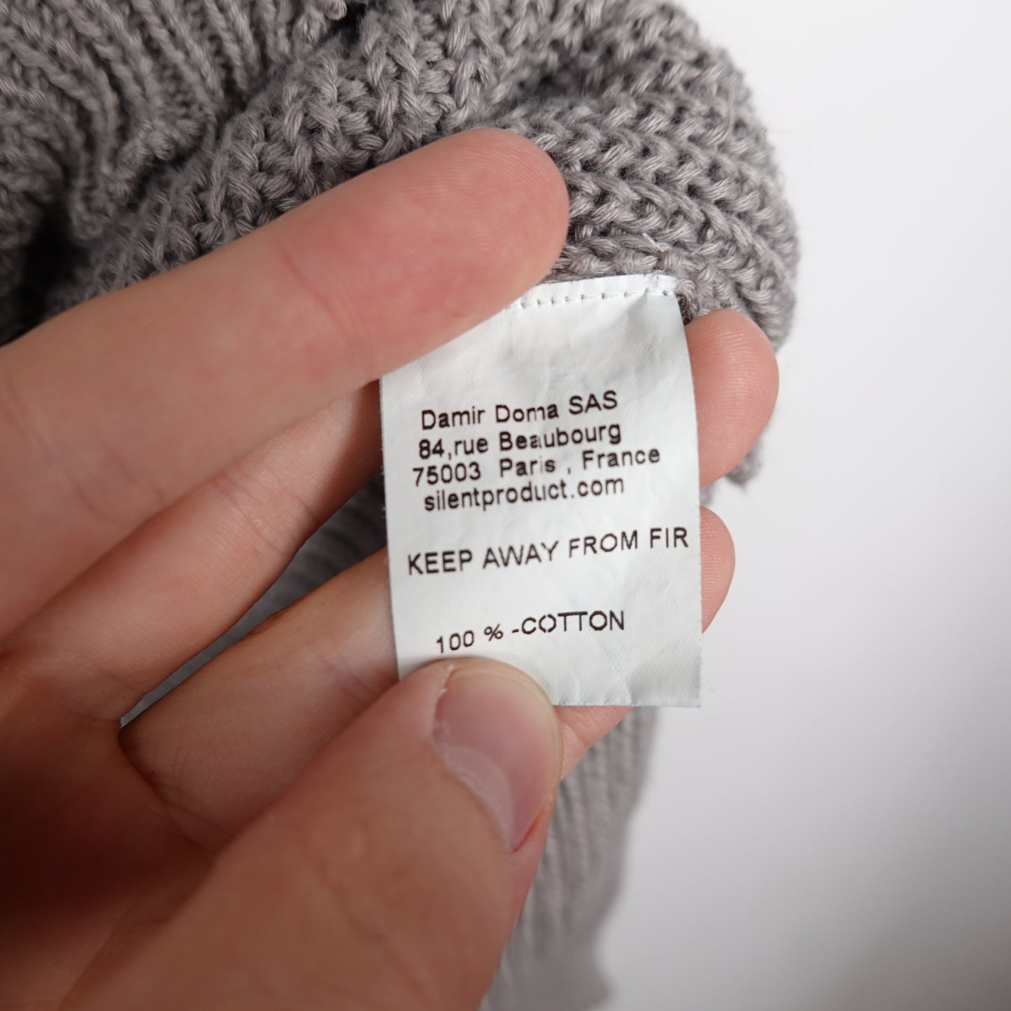 Silent By Damir Doma Oversized Knit Sweater - Size S