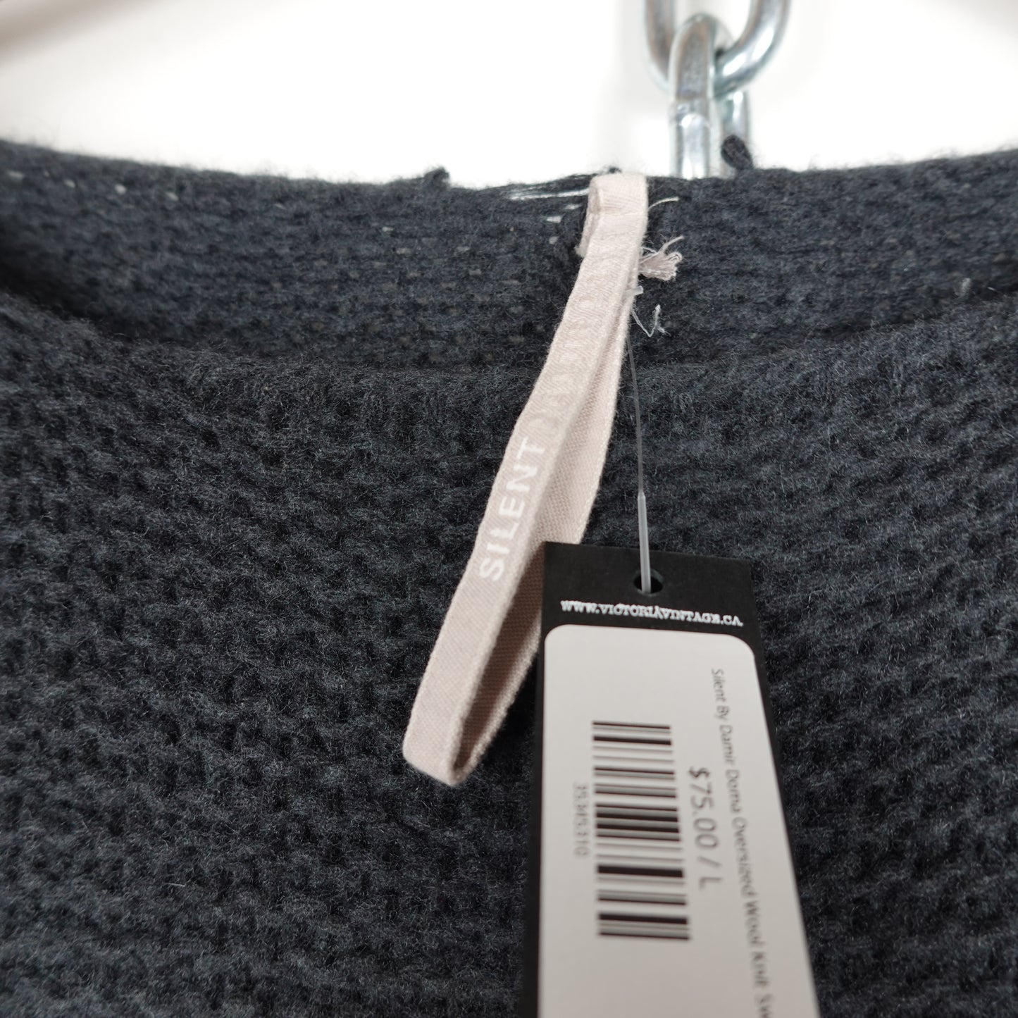 Silent By Damir Doma Oversized Wool Knit Sweater - Size S