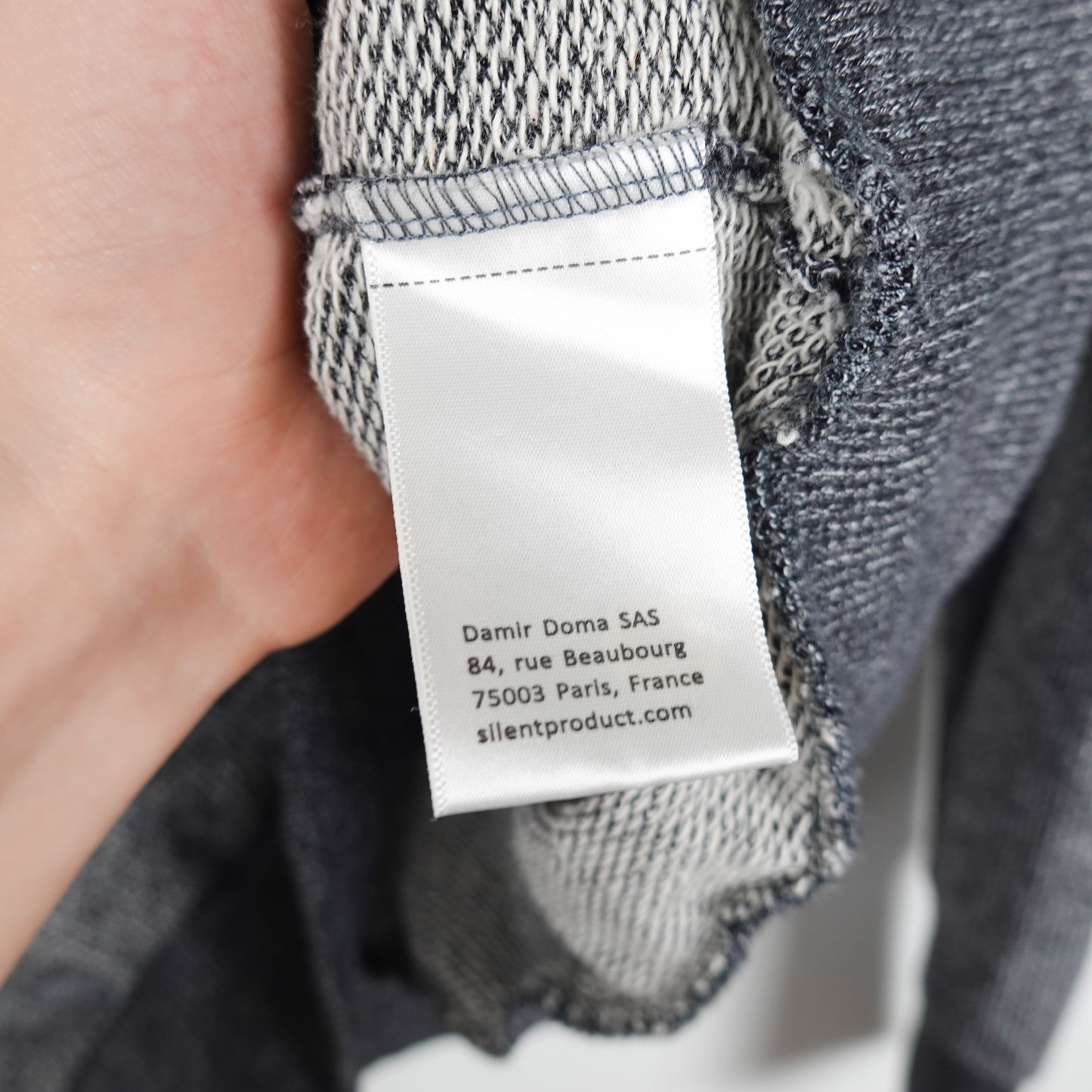 Silent By Damir Doma Grey Sweater - Size S