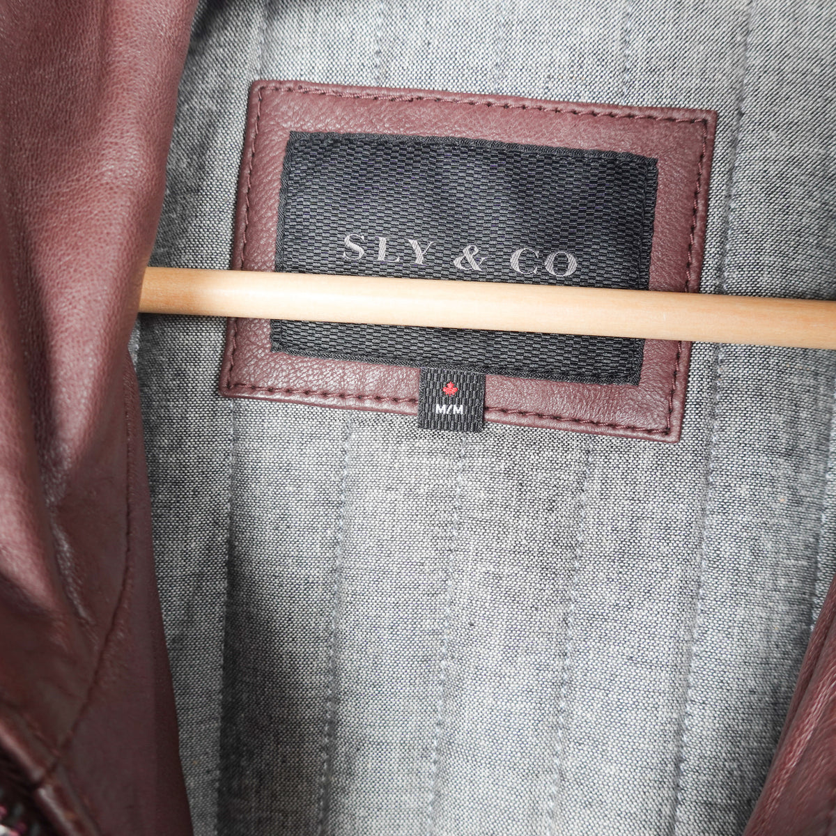 Sly & Co Leather Jacket - Size M