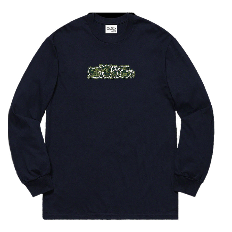 Sneeze Digi Logo LS Navy