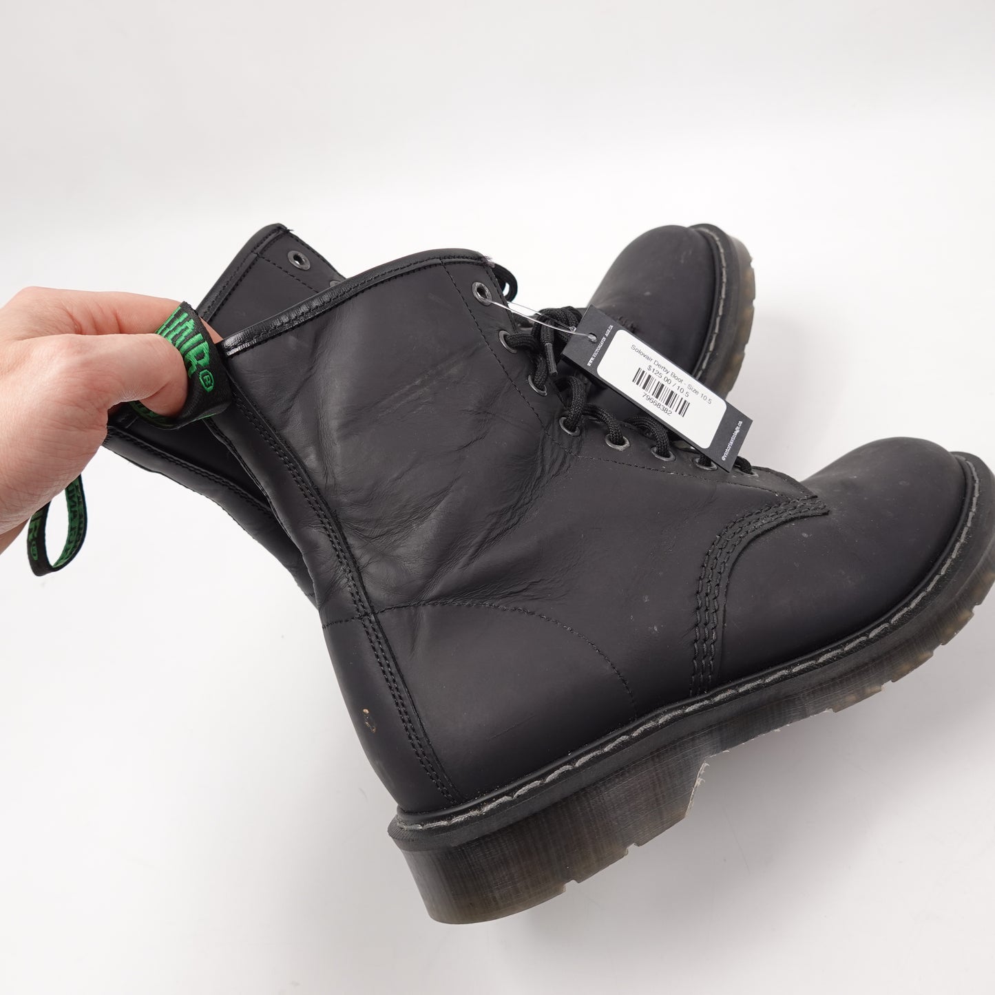 Solovair Derby Boot - Size 10.5