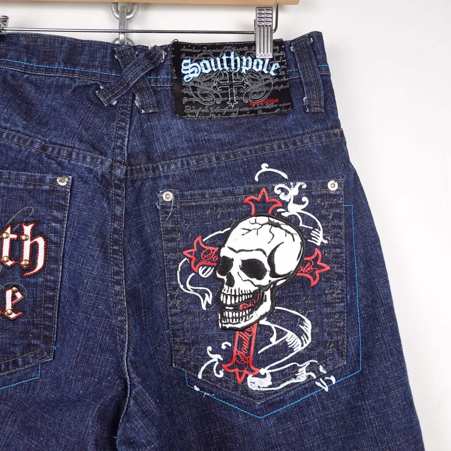 Y2K South Pole Jorts - Size 32