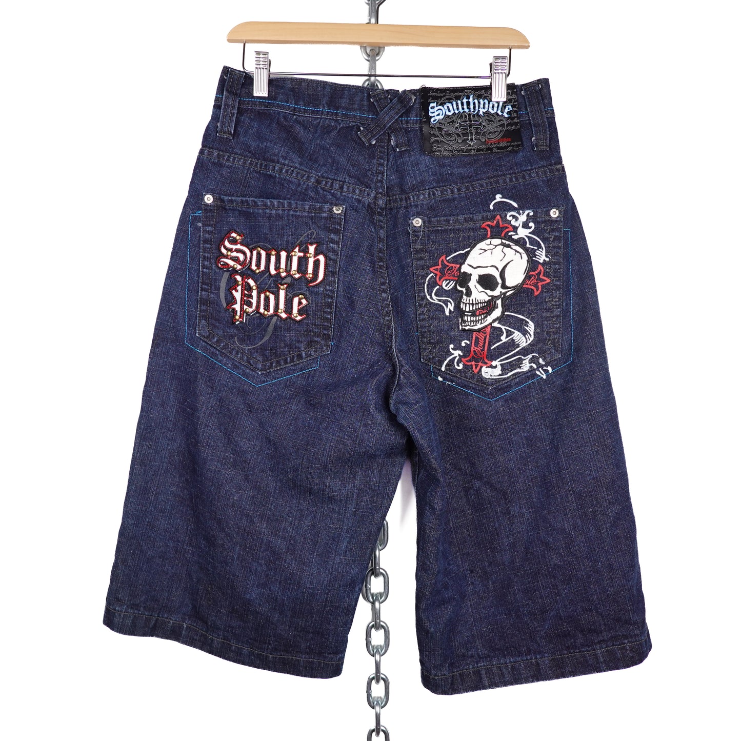 Y2K South Pole Jorts - Size 32