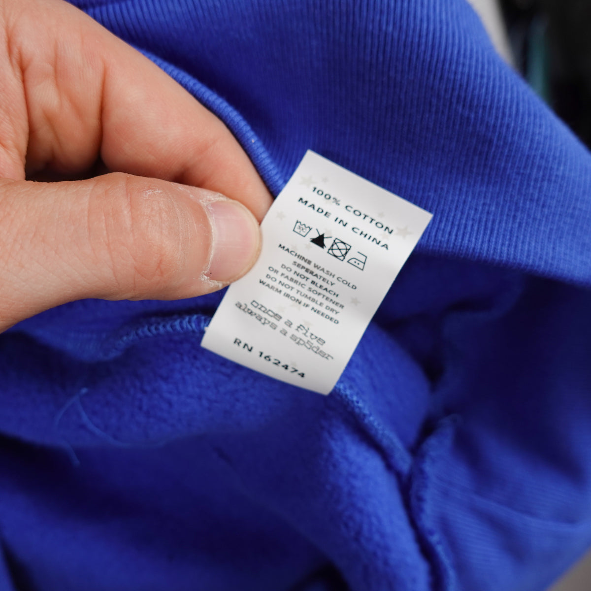 Sp5der Beluga Hoodie - Size L