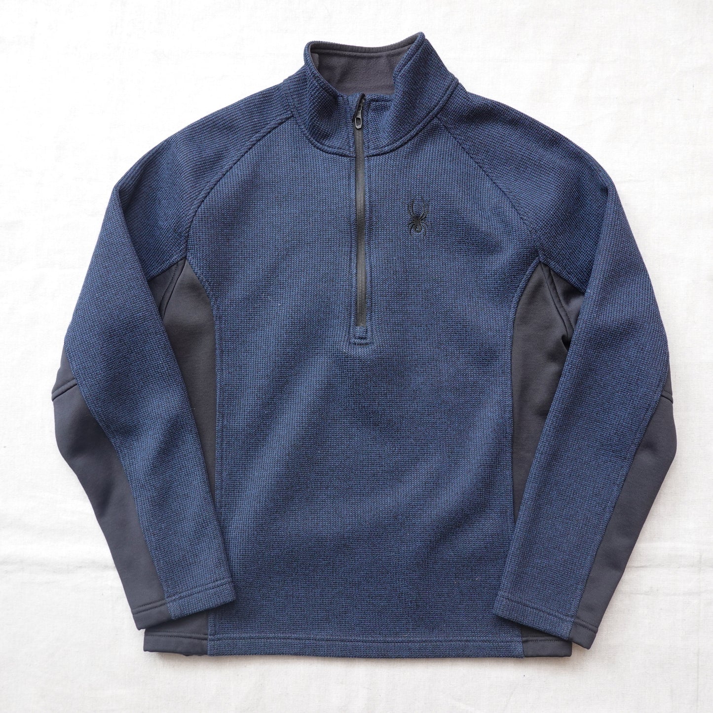 Spyder 1/4 Zip Sweater NAVY - Size M