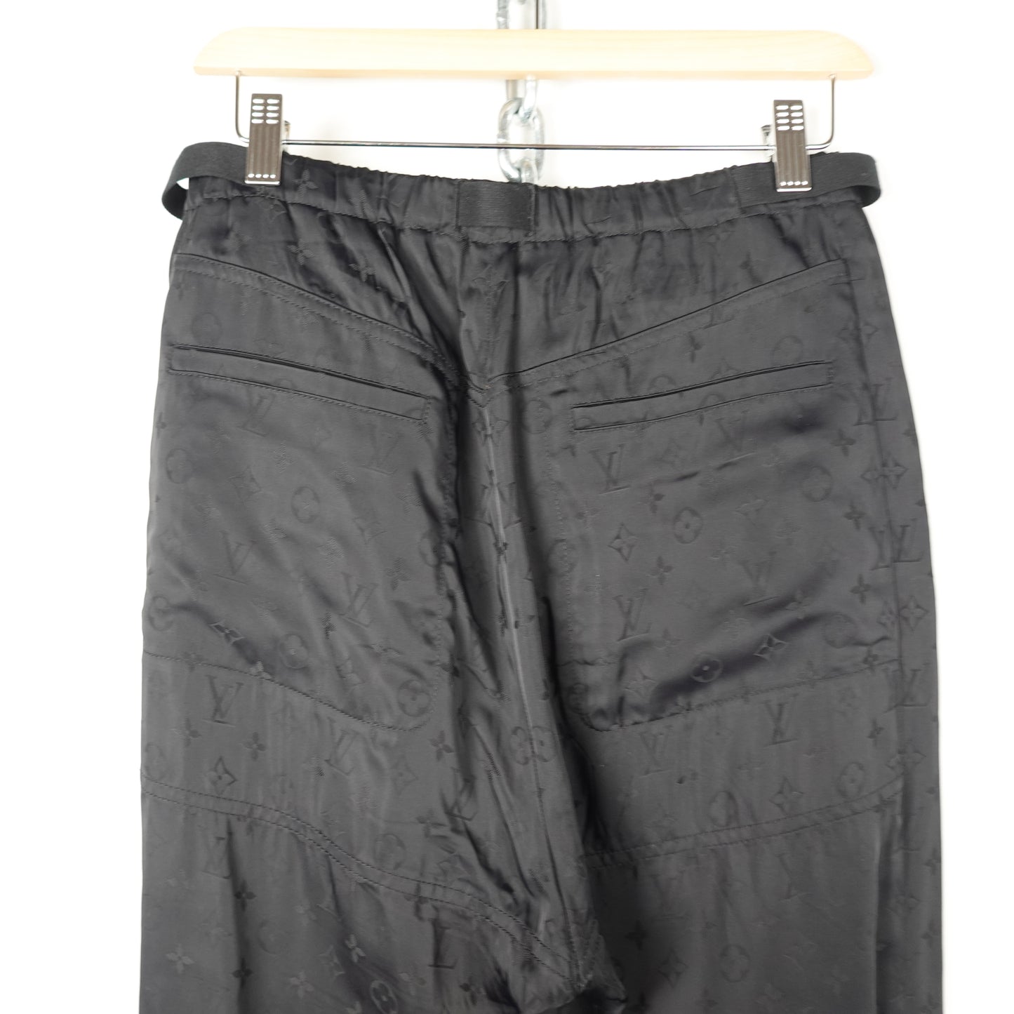 SS20 Louis Vuitton Monogram Satin Pant - Size 28