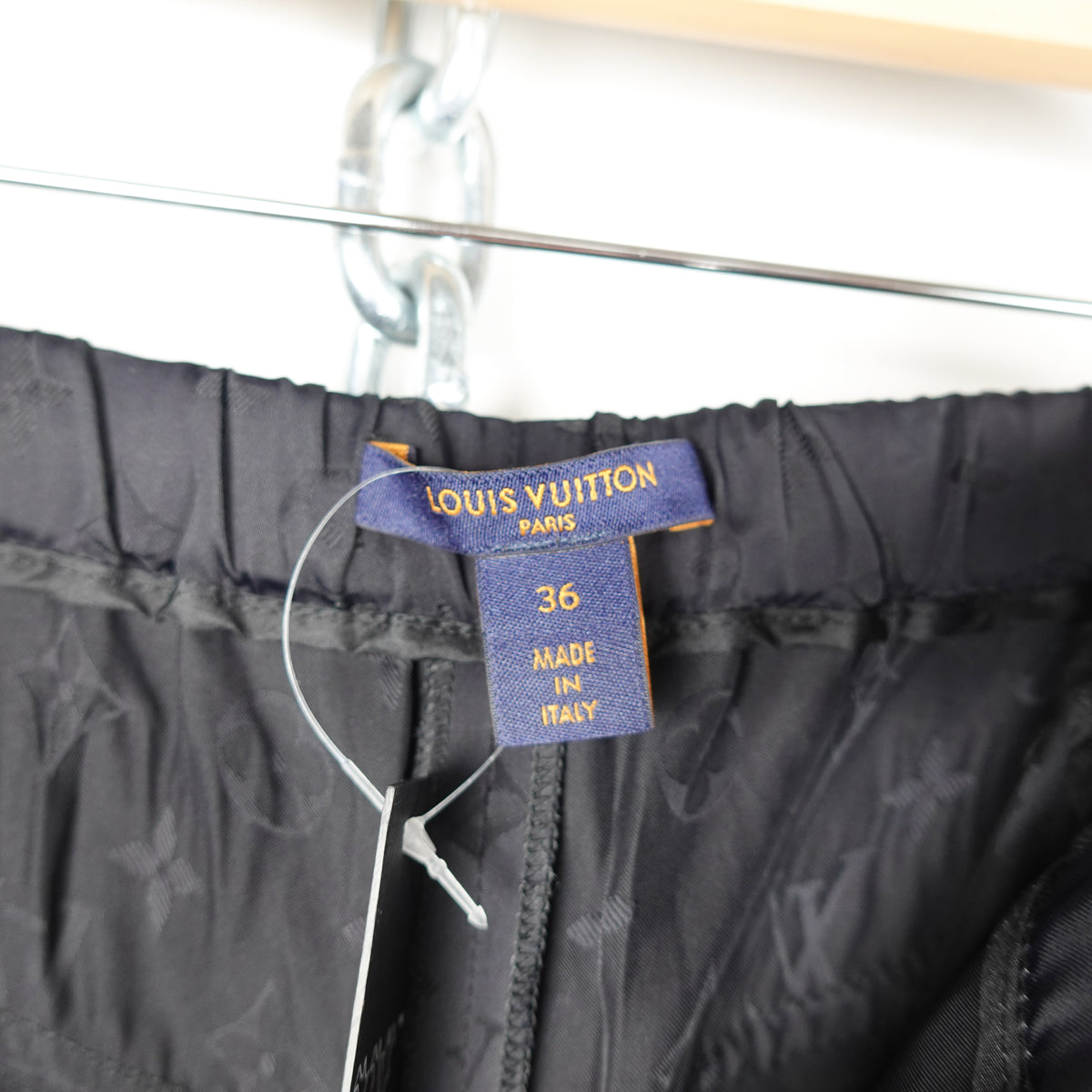 SS20 Louis Vuitton Monogram Satin Pant - Size 28