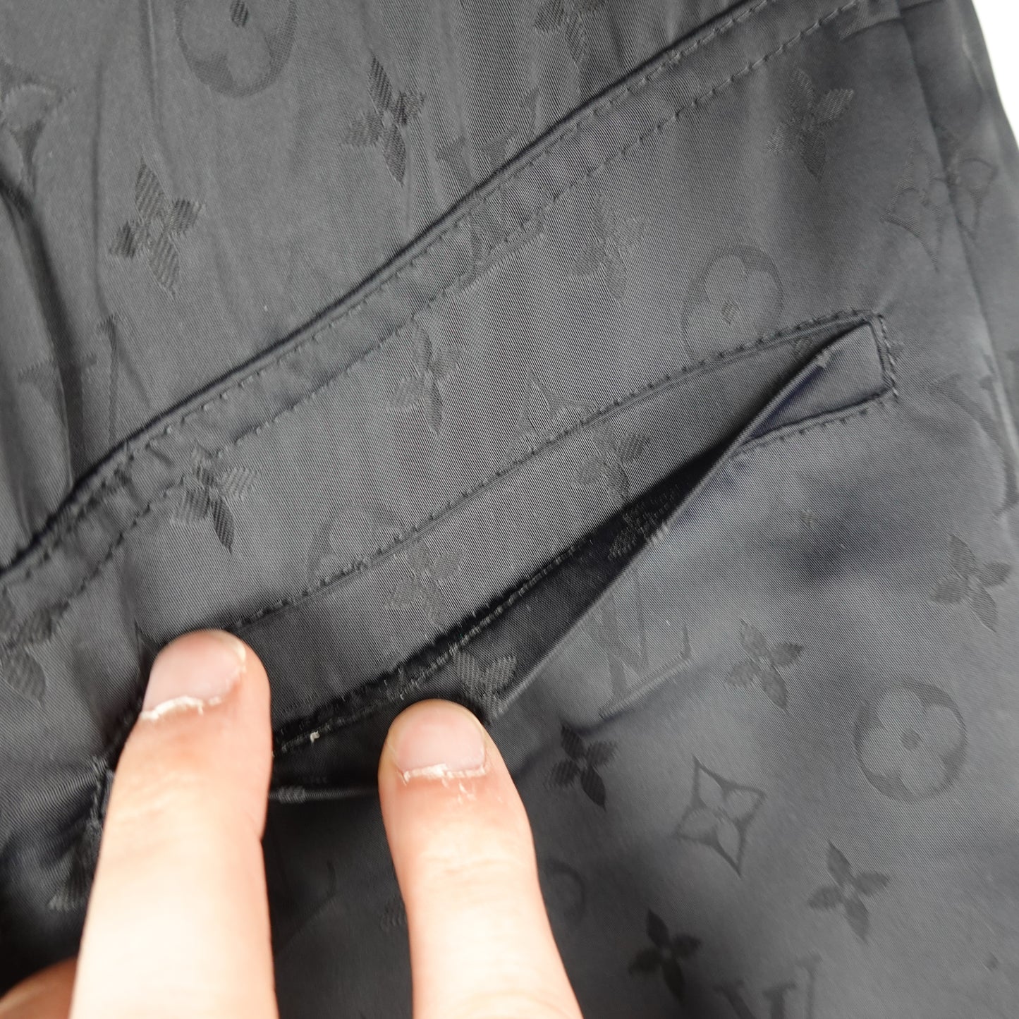 SS20 Louis Vuitton Monogram Satin Pant - Size 28