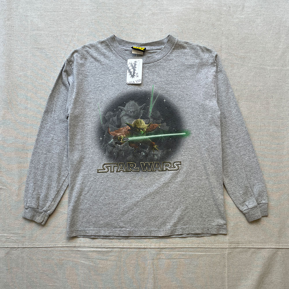 Vintage Yoda L/S - Size Youth M