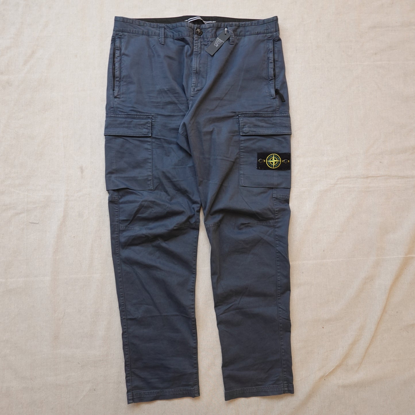 Stone Island Navy Cargo Pants - Size 36