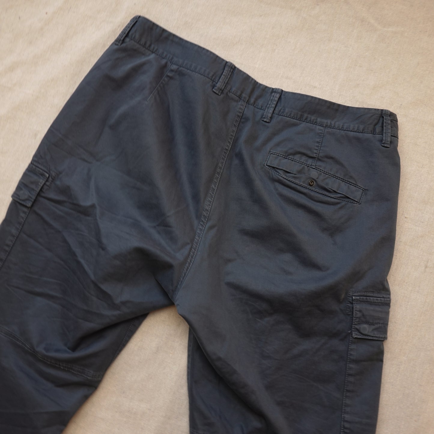 Stone Island Navy Cargo Pants - Size 36