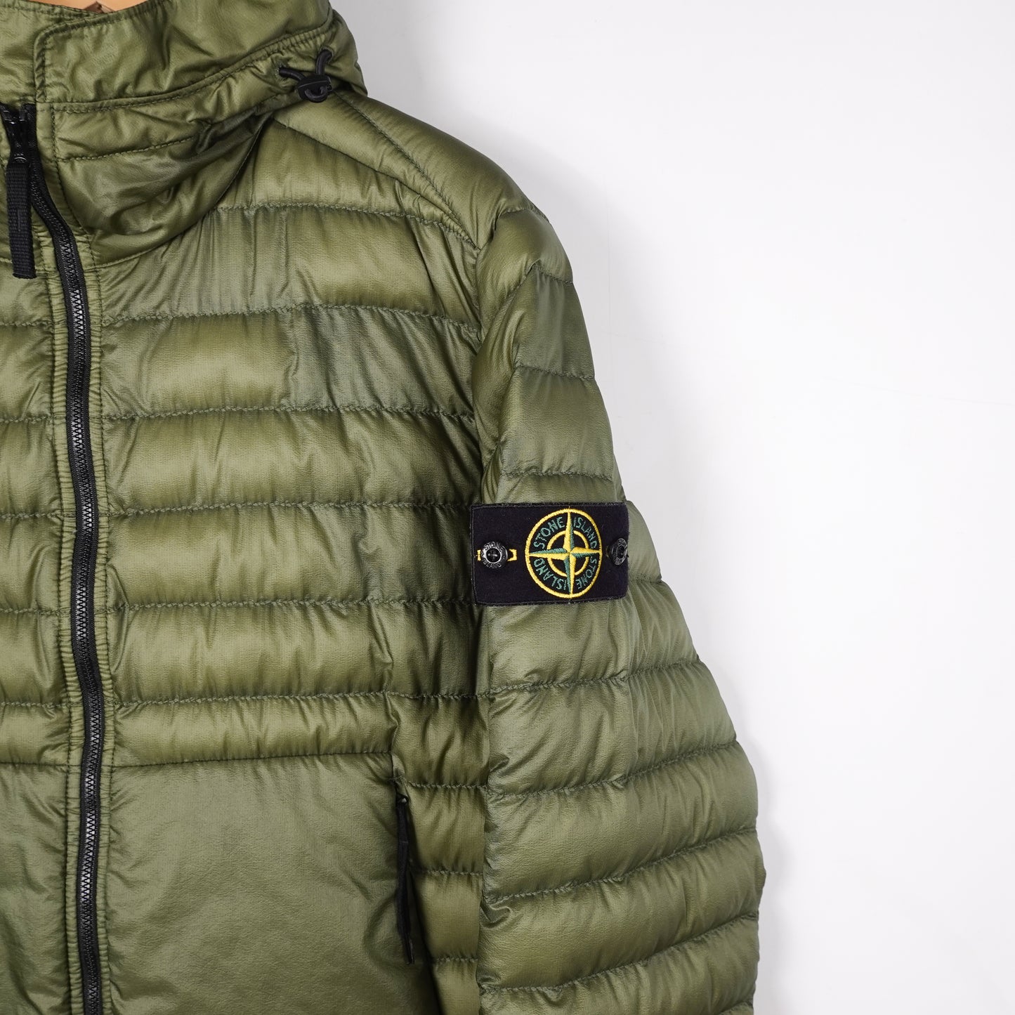 Stone Island Bio-Based Ripstop Nylon Down Jacket - Size XL