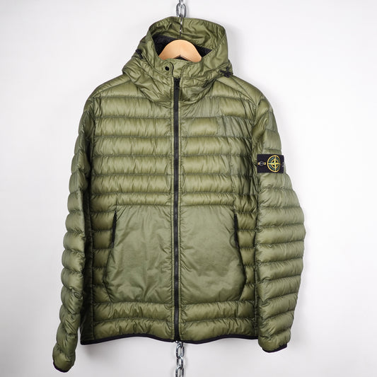 Stone Island Bio-Based Ripstop Nylon Down Jacket - Size XL