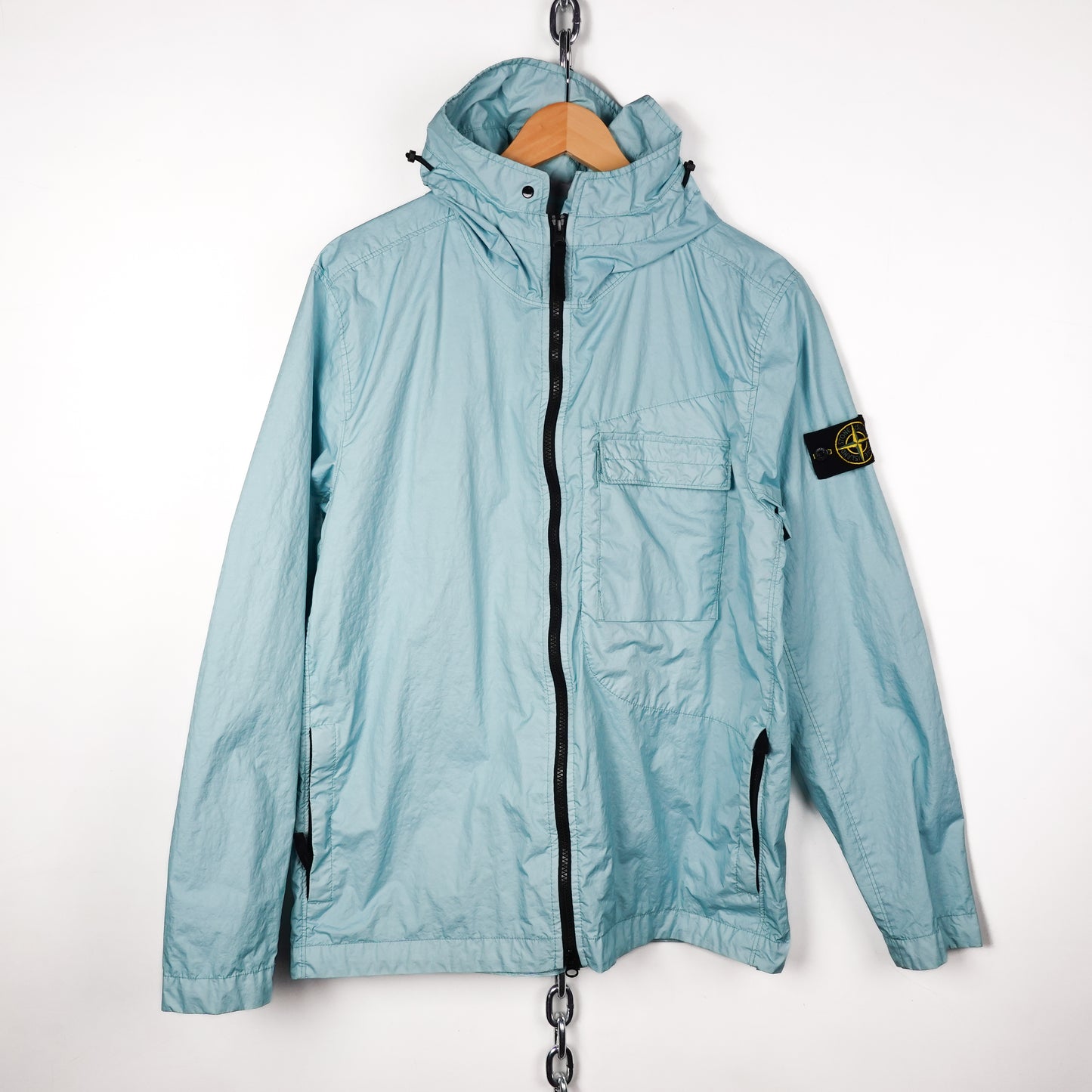 Stone Island Membrane 3L Garment Dye Jacket - Size L