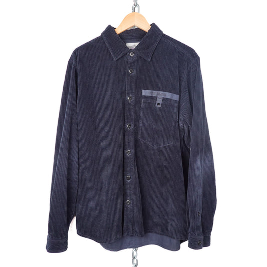 Stone Island Corduroy Button Up NAVY - Size XL