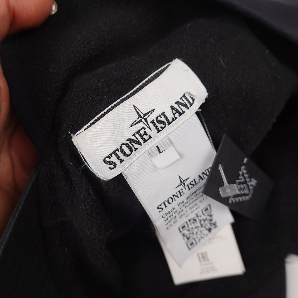 Stone Island Flap Hat - Size L