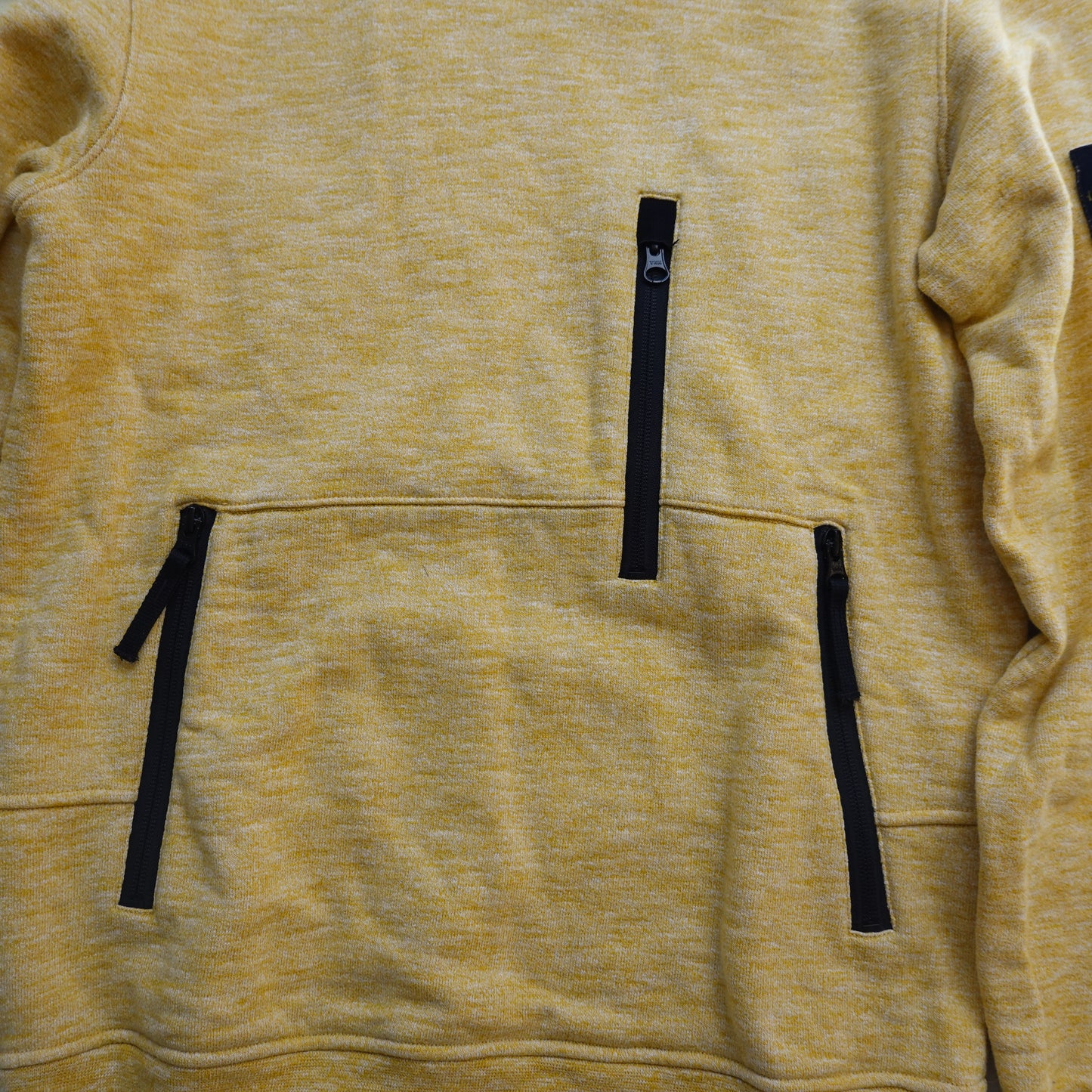 Stone Island Yellow Ninja Hoodie - Size S