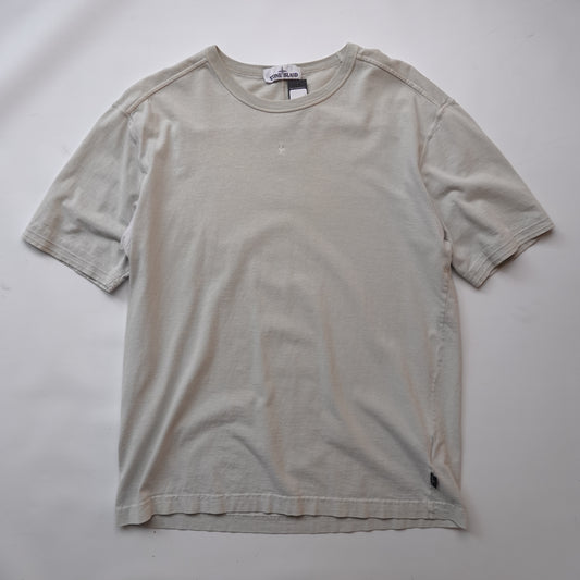 Stone Island Embroidered Logo Tee - Size L