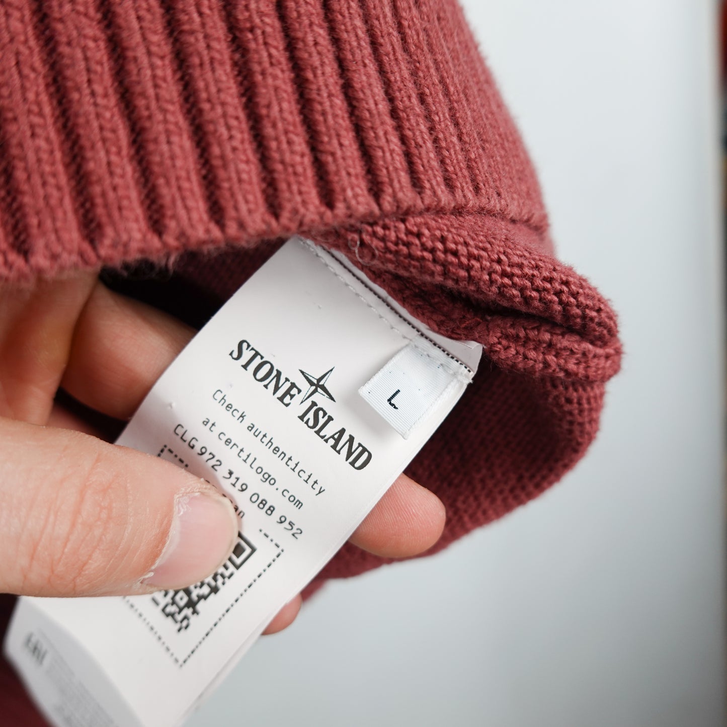 Stone Island Knit Turtleneck Sweater - Size L