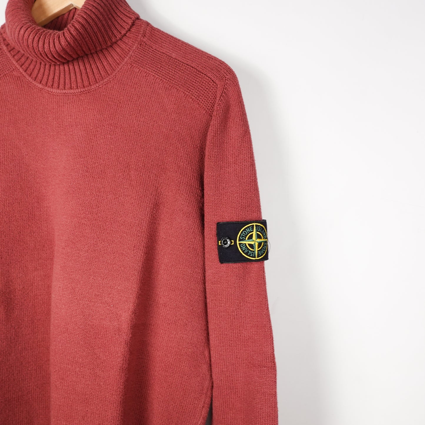 Stone Island Knit Turtleneck Sweater - Size L