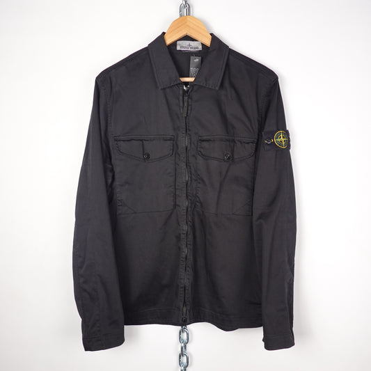 Stone Island Zip Up Light Jacket - Size M
