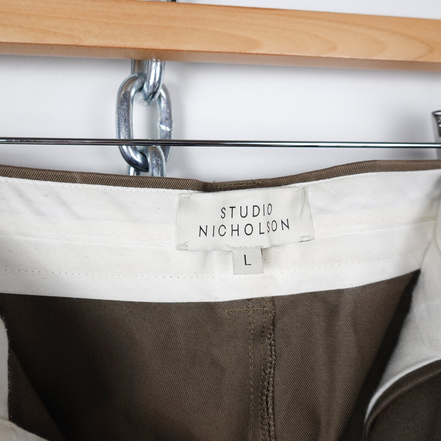 Studio Nicholson Sorte Trousers - Size L