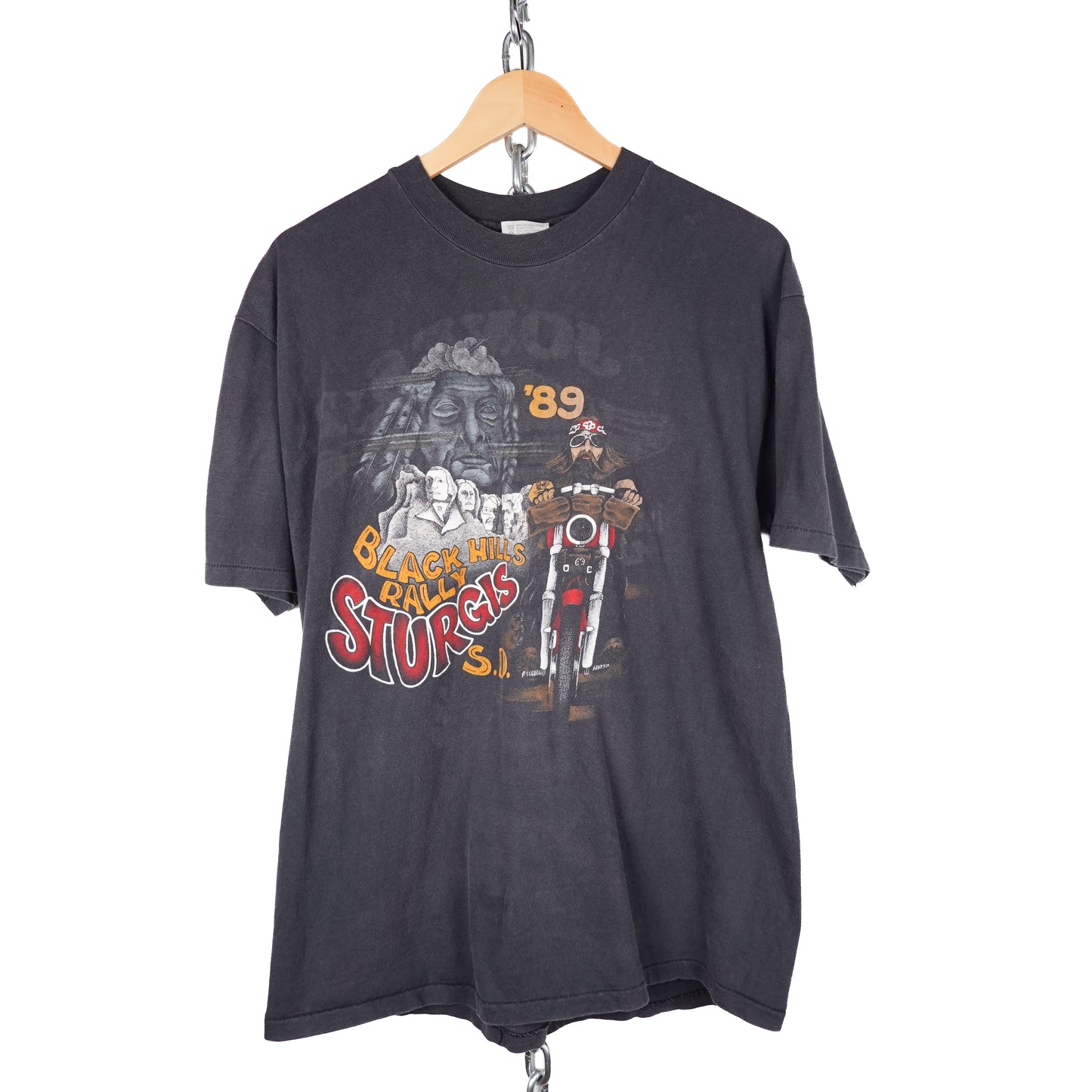 1989 Sturgis Black Hills Tee - Size XL