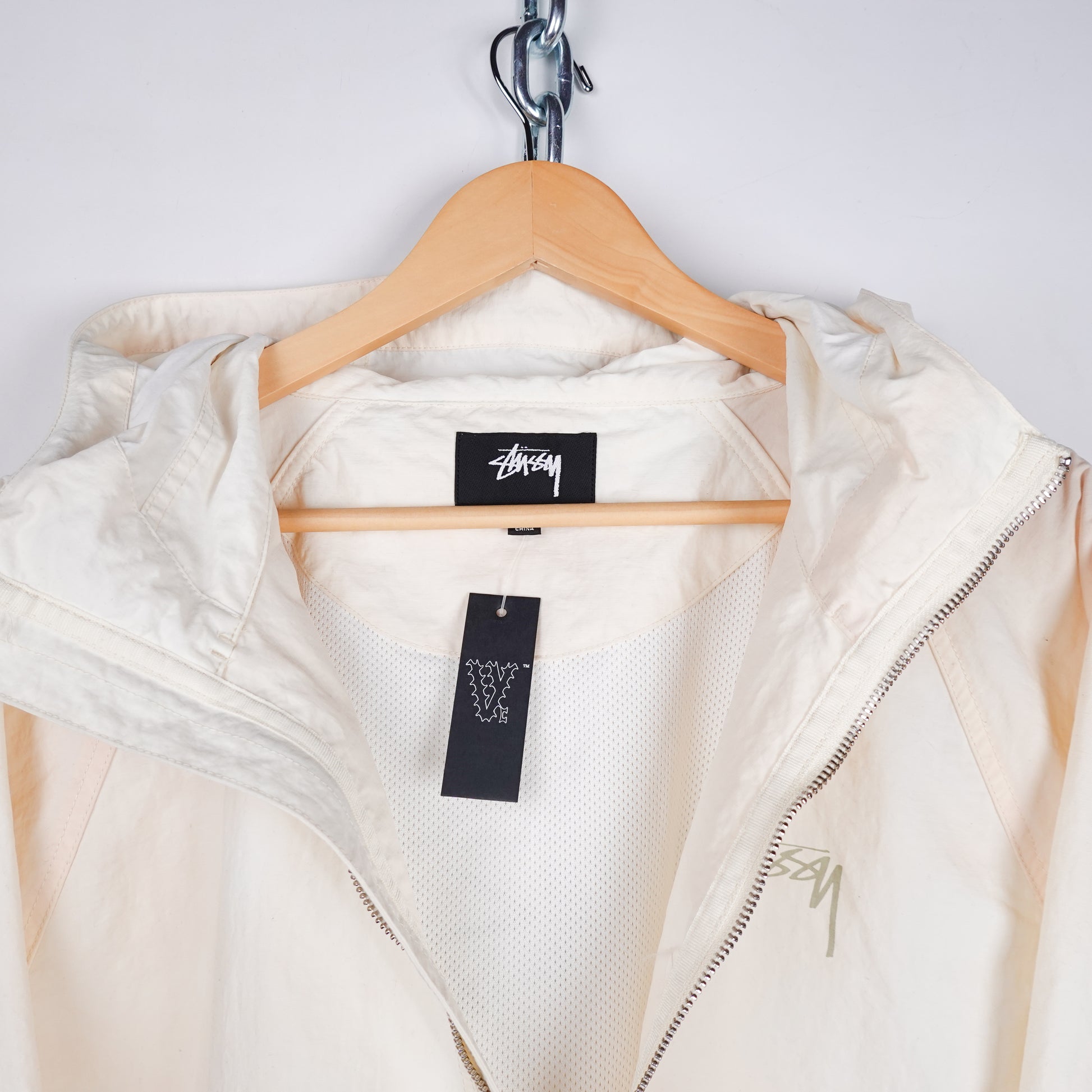 Stussy Beach Wear Jacket - Size XL Neck Label