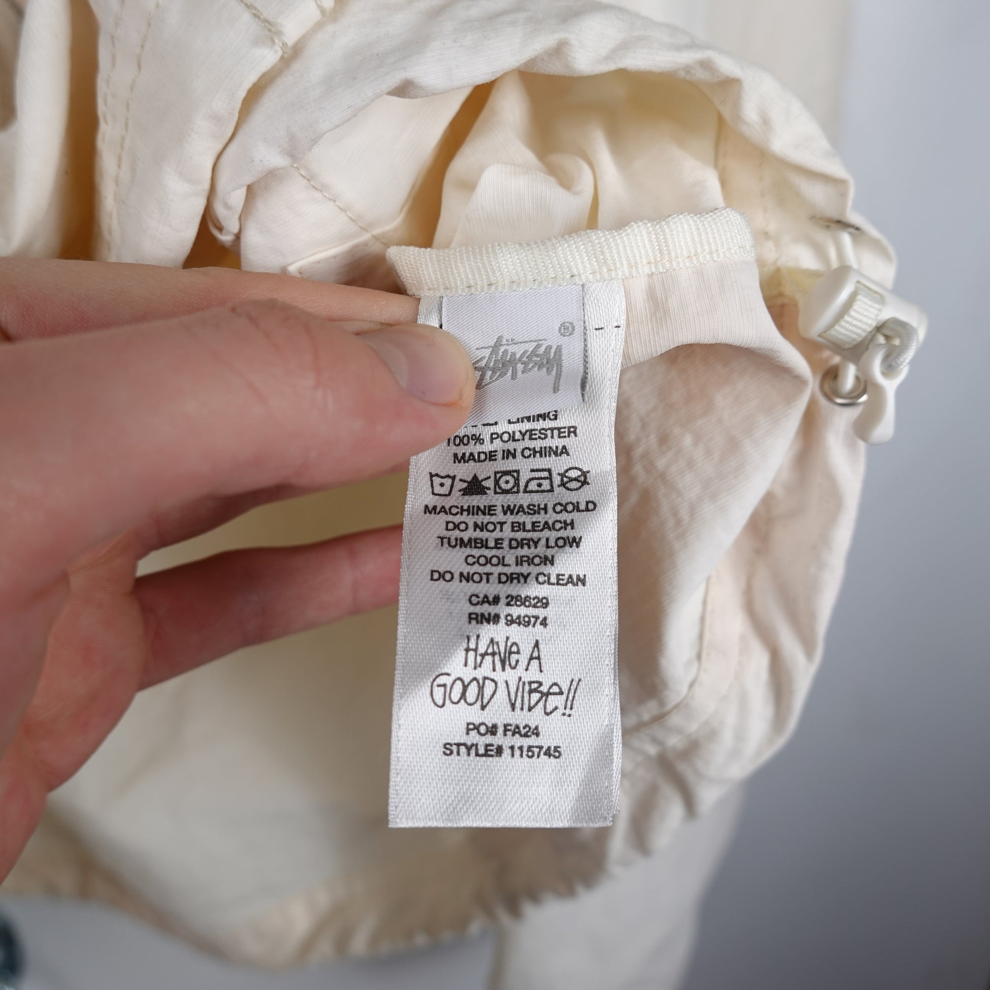 Stussy Beach Wear Jacket - Size XL Size Tag