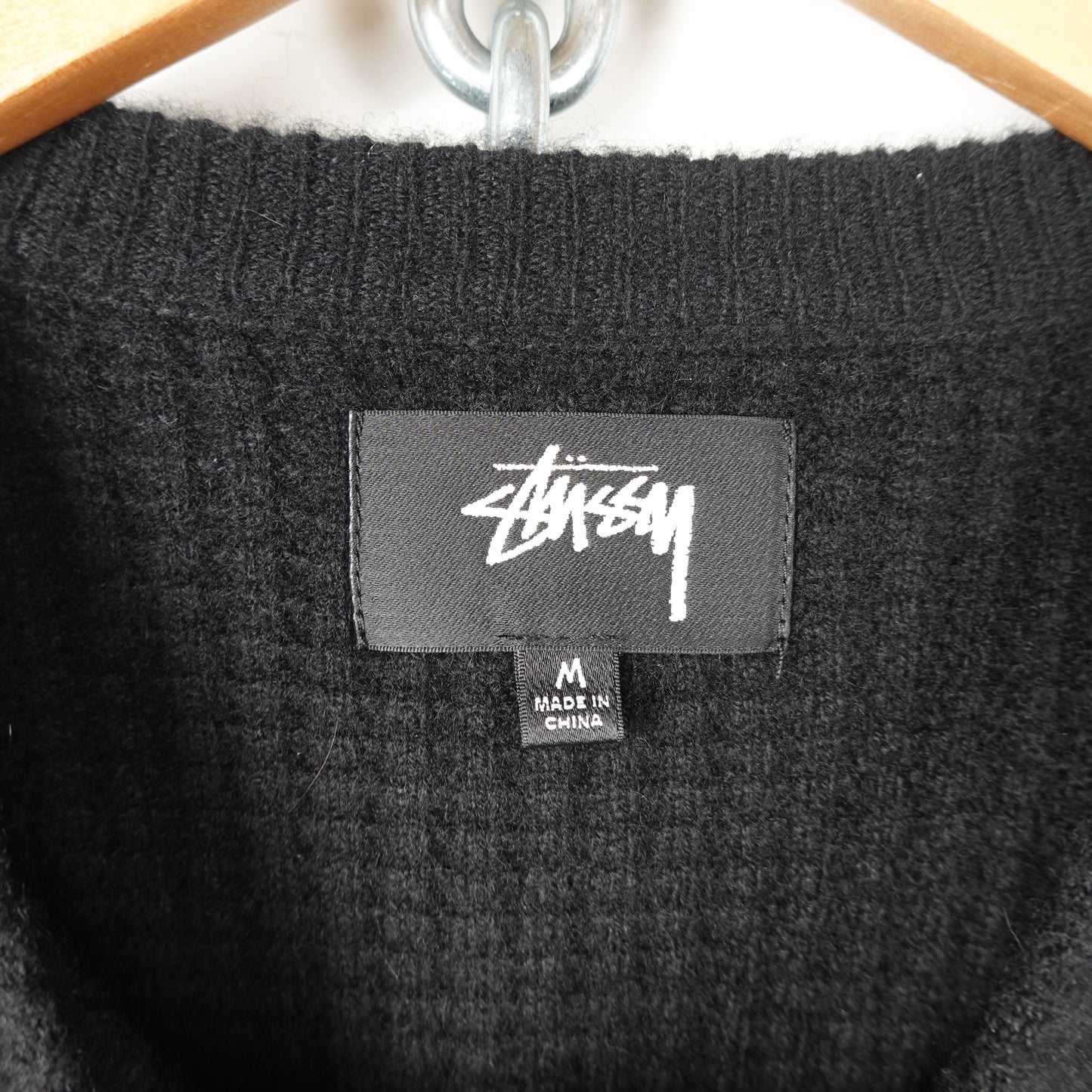 Stussy Cashmere Knit Sweater - Size M
