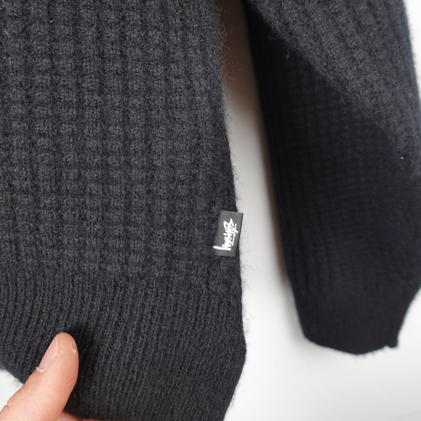 Stussy Cashmere Knit Sweater - Size M