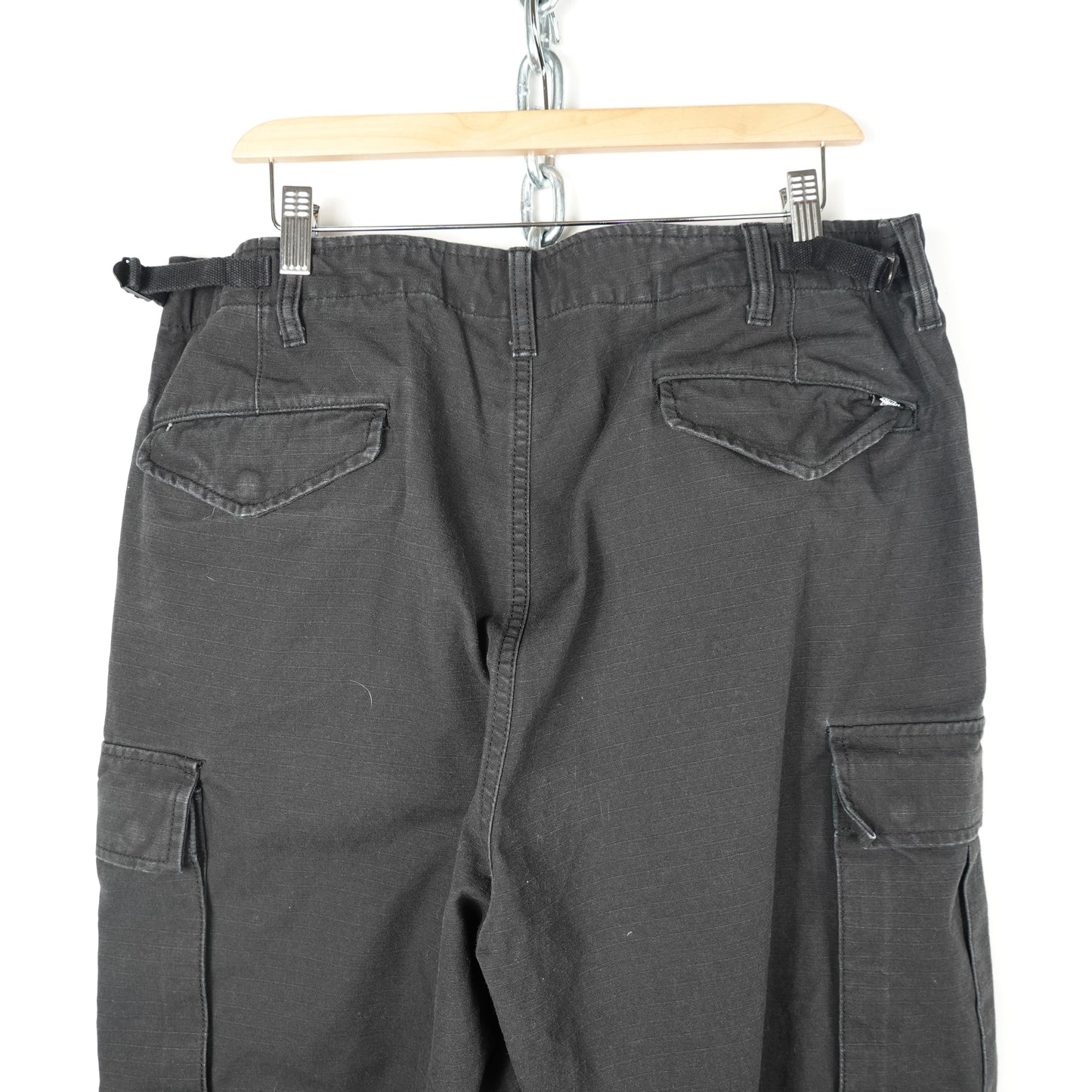 Stussy Cargo Black Pants - Size 36