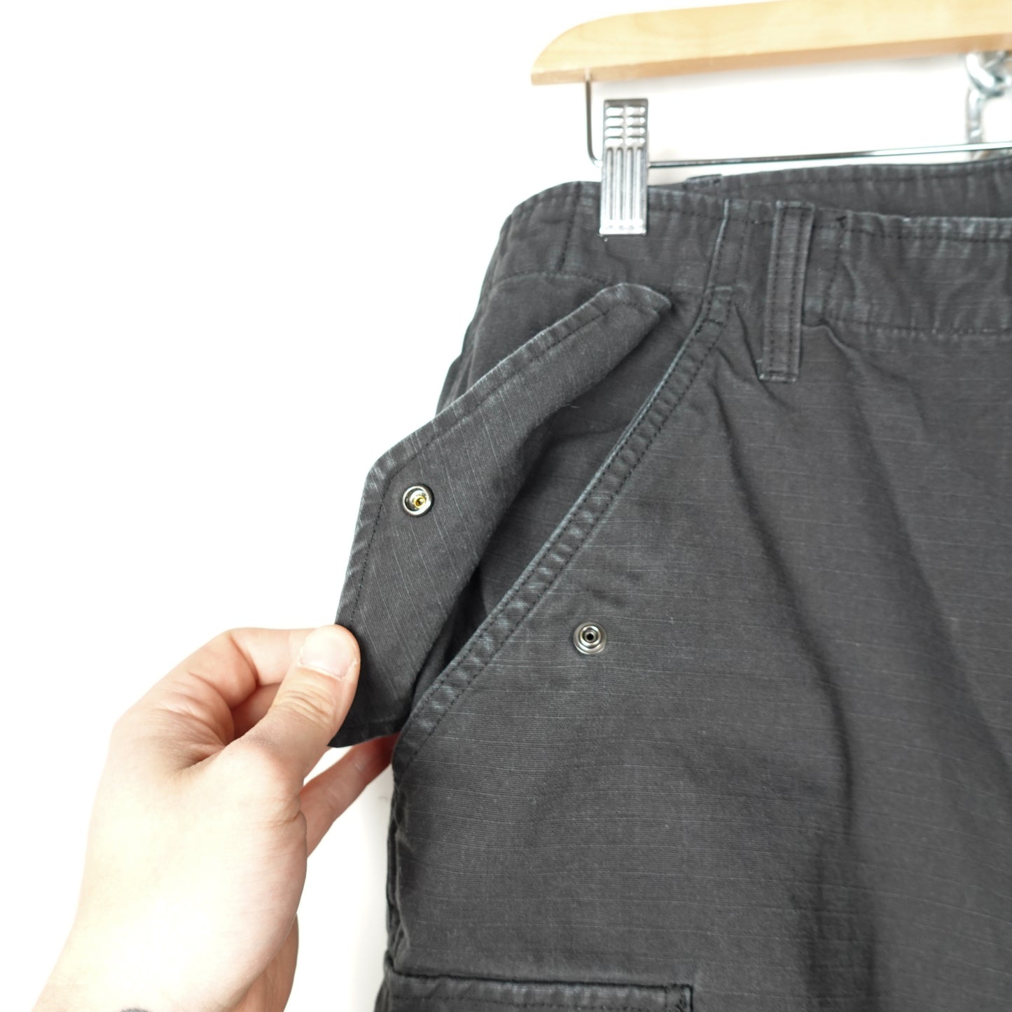 Stussy Cargo Black Pants - Size 36