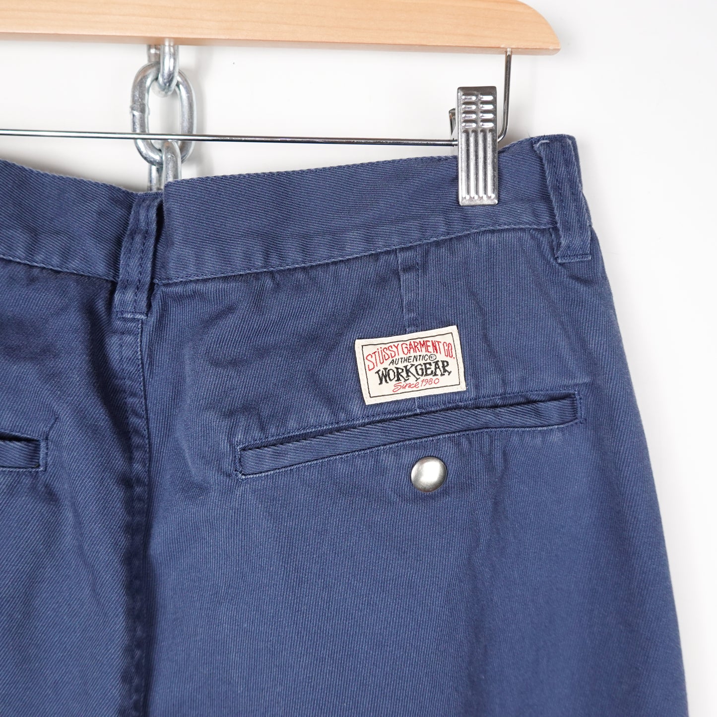 Stussy Navy Chino Pants - Size 32