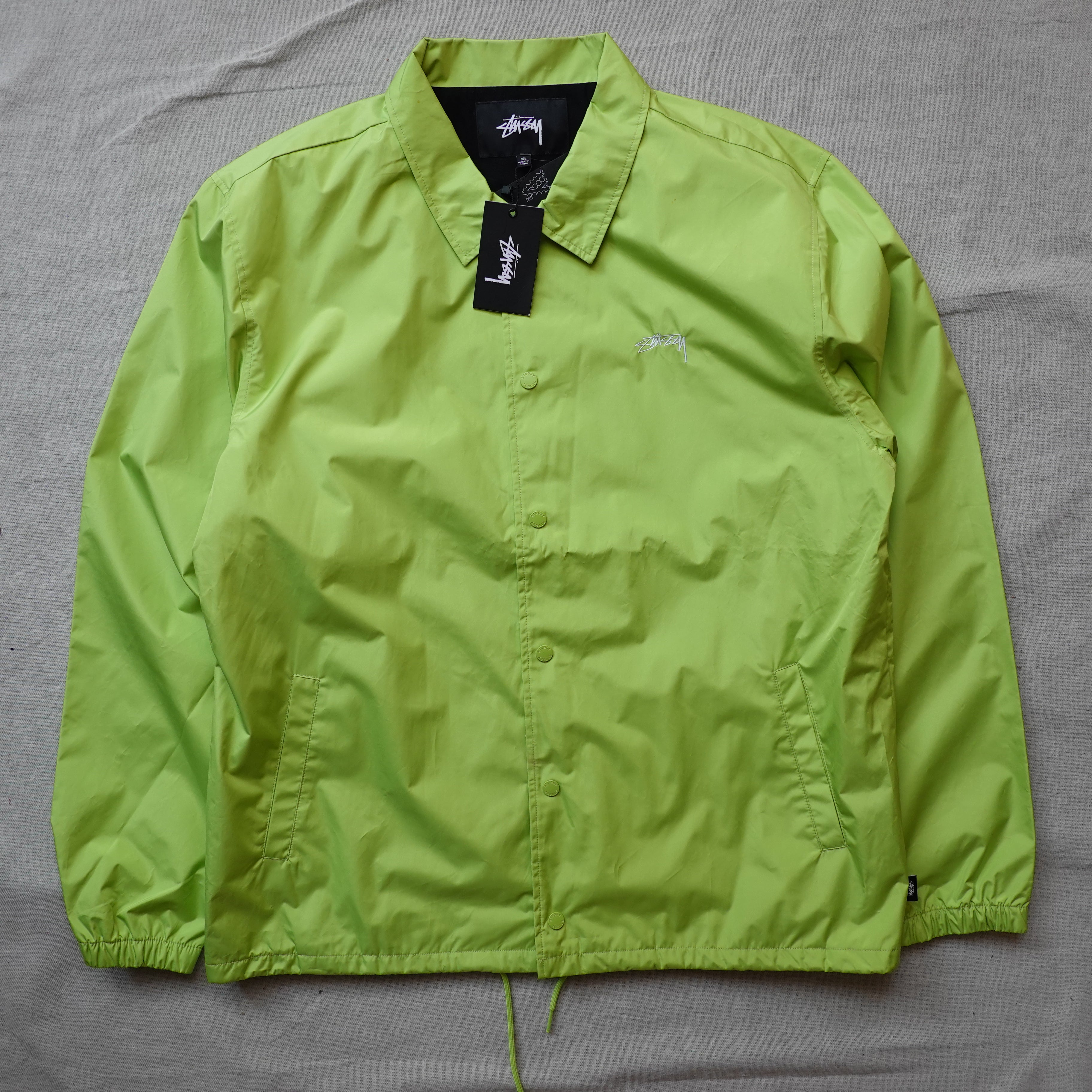 Stussy Coach Jacket - Size XL – Victoria Vintage