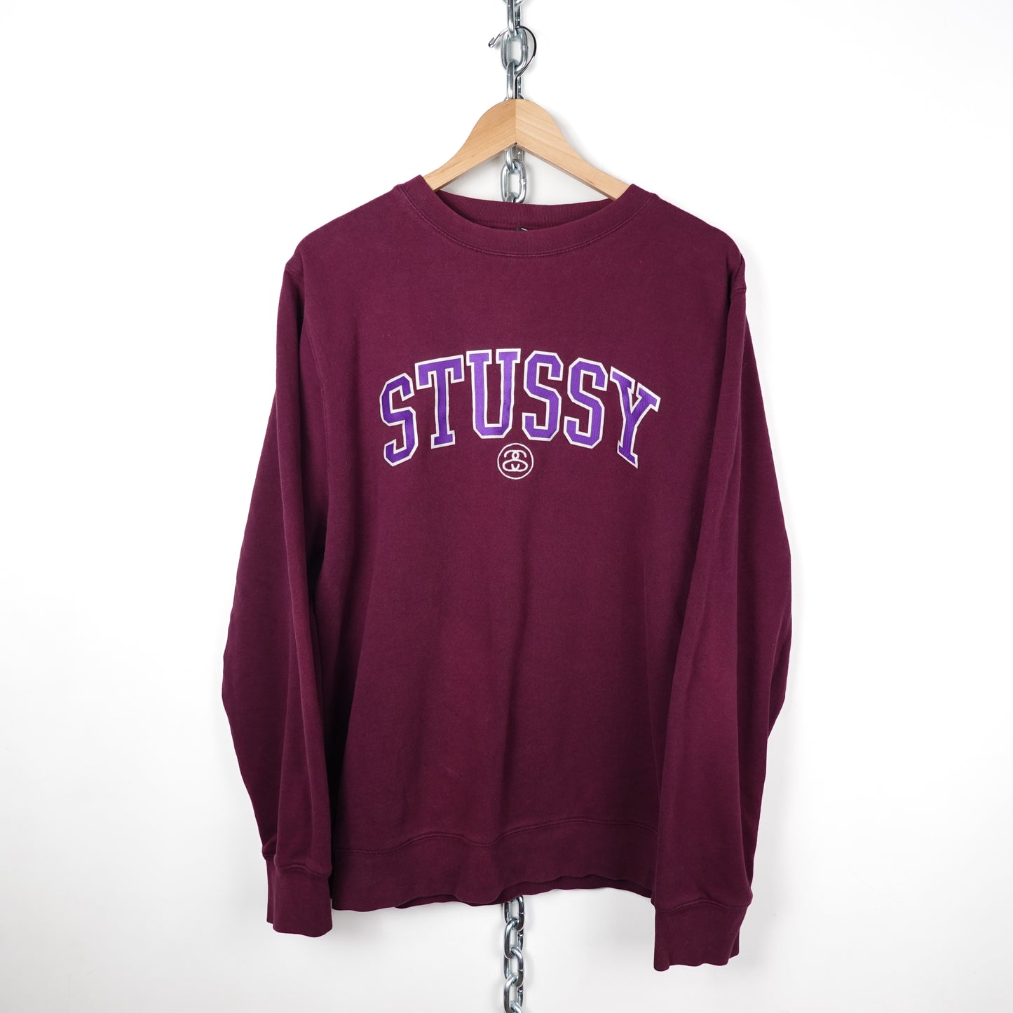 Stussy Spellout Crewneck - Size XL
