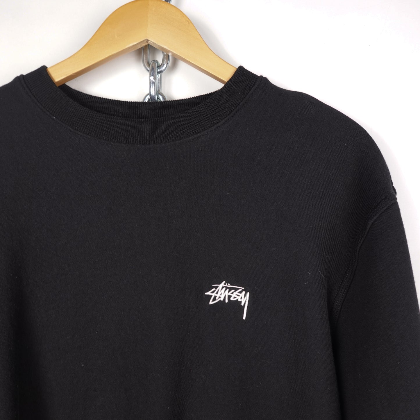 Stussy Logo Crewneck - Size S