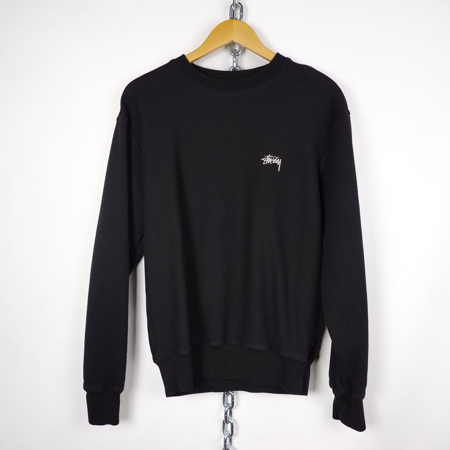 Stussy Logo Crewneck - Size S