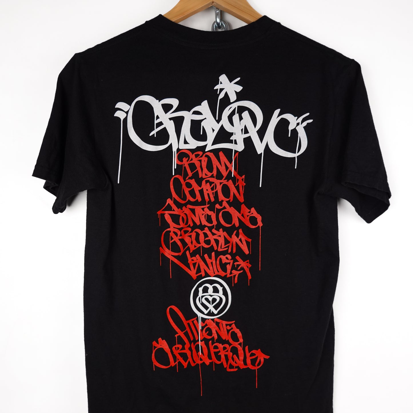 2005 Stussy Grey PVC Tee - Size S