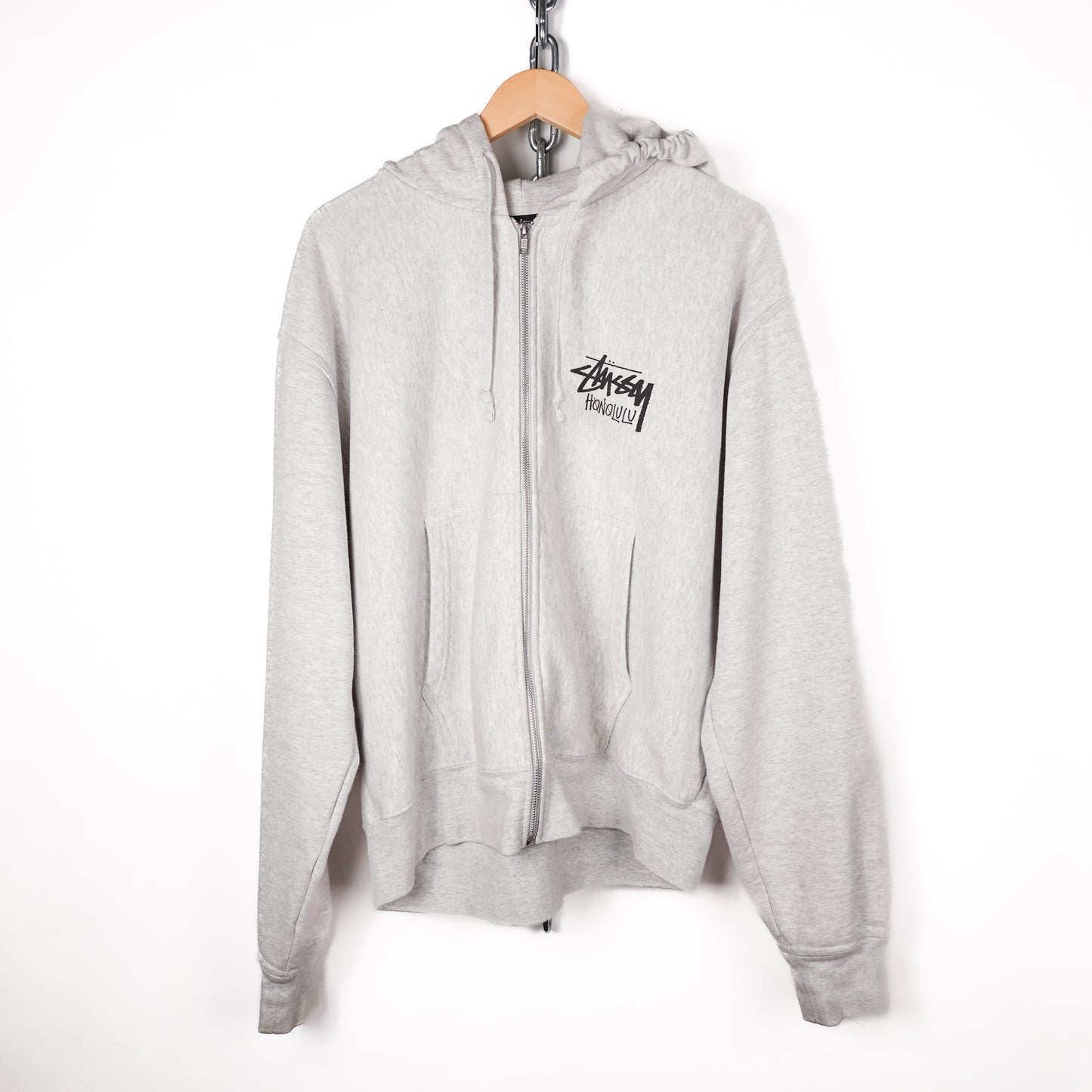 Stussy Honolulu Zip Hoodie - Size L