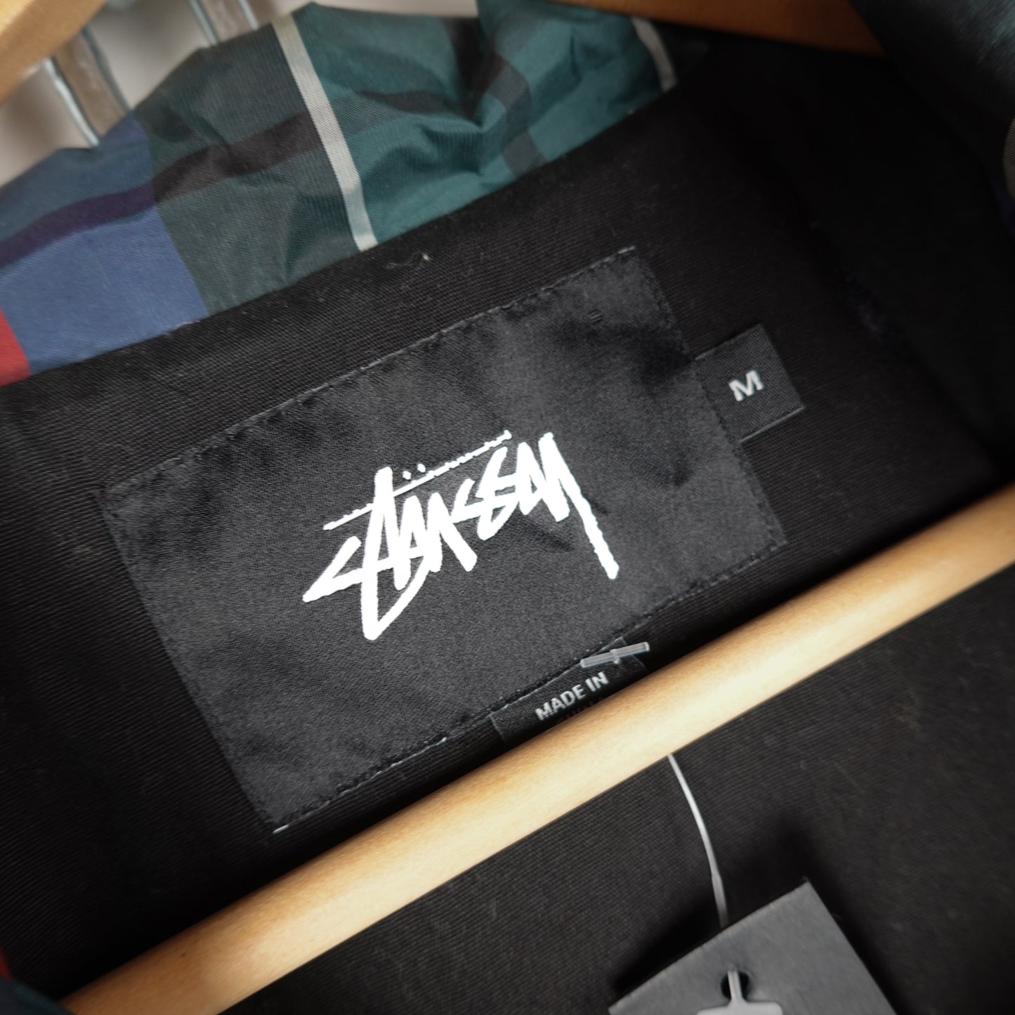 Stussy Plaid Jacket - Size M