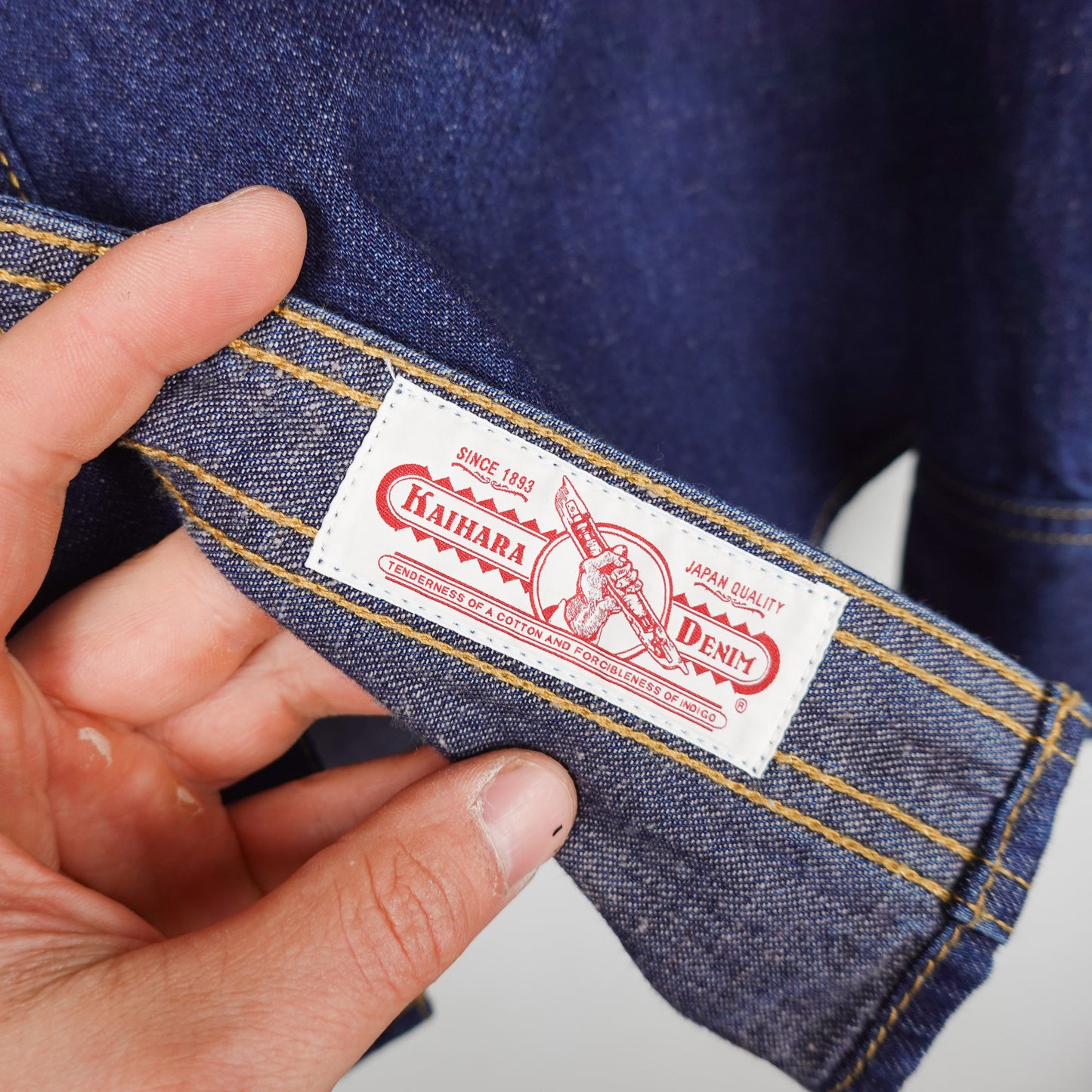 Stussy Kaihara Denim Button Up - Size M